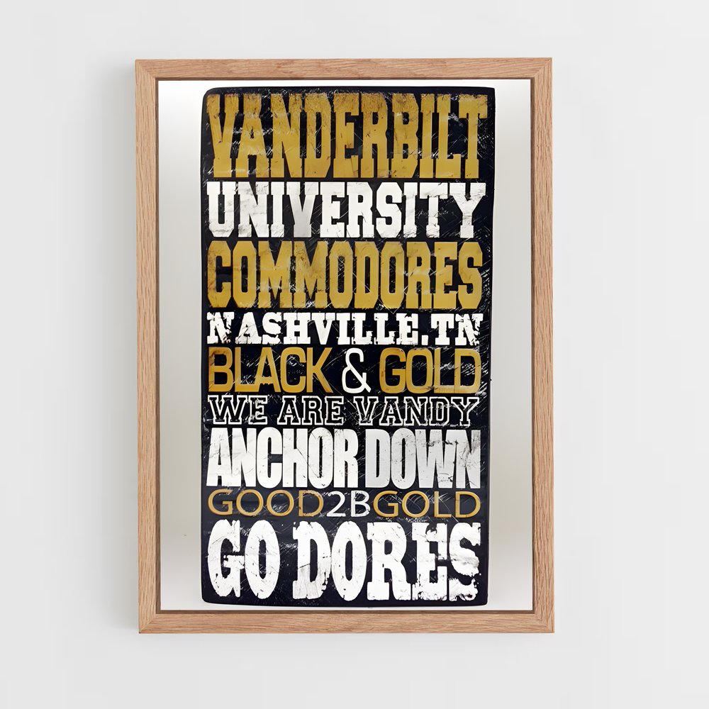 Poster Vanderbilt Legacy – affiche Baseball (vue 4)
